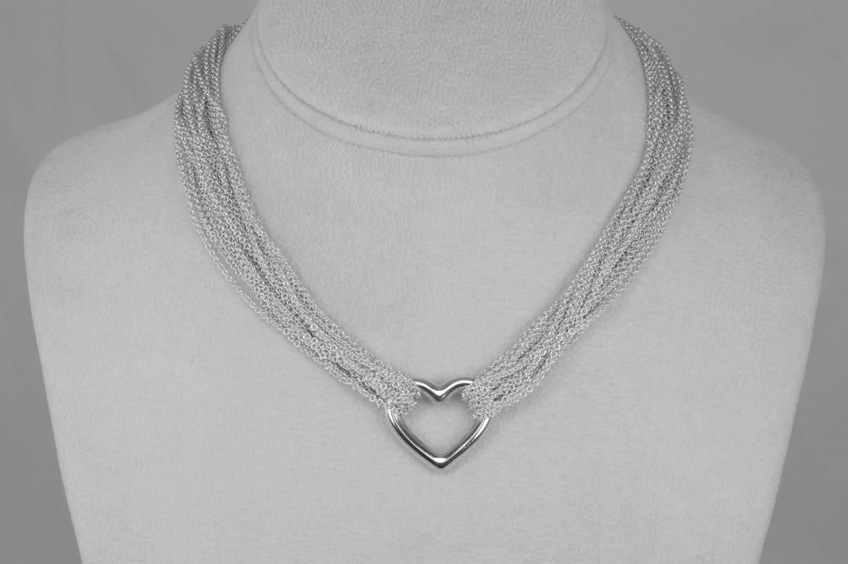 tiffany 4 heart necklace